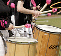 Fruity Clave samba band drums